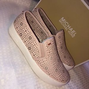 Michael Kors Trent Slip on Lasered Leather